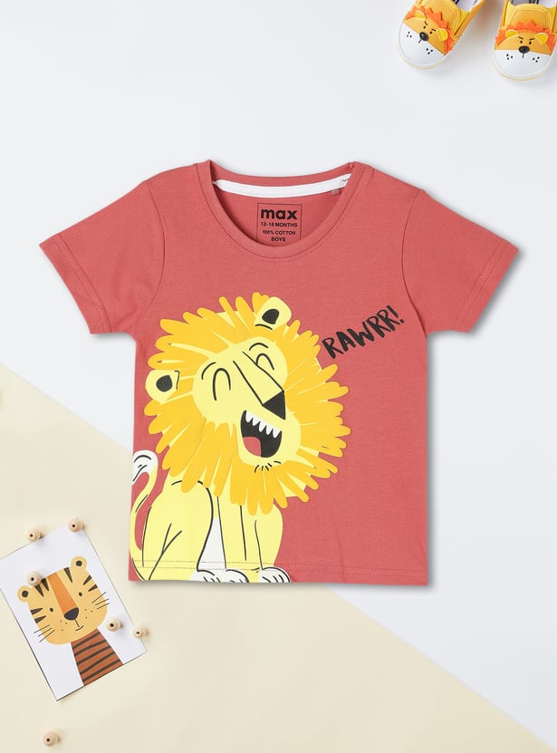 Boys Graphic Printed T-shirt