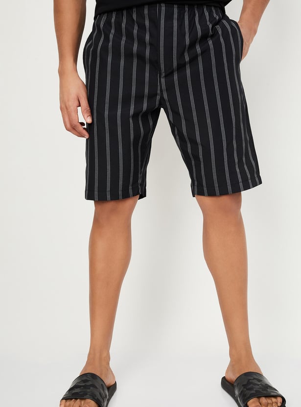 Men Striped Elasticated Boxers
